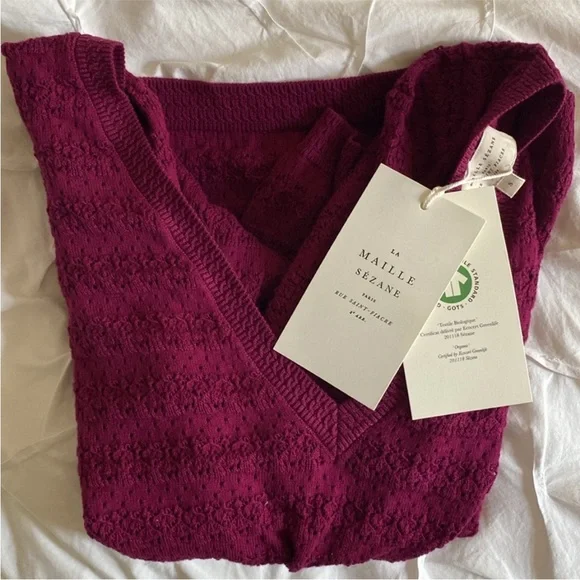 Sezane Purple Sweater - Picture 5 of 8
